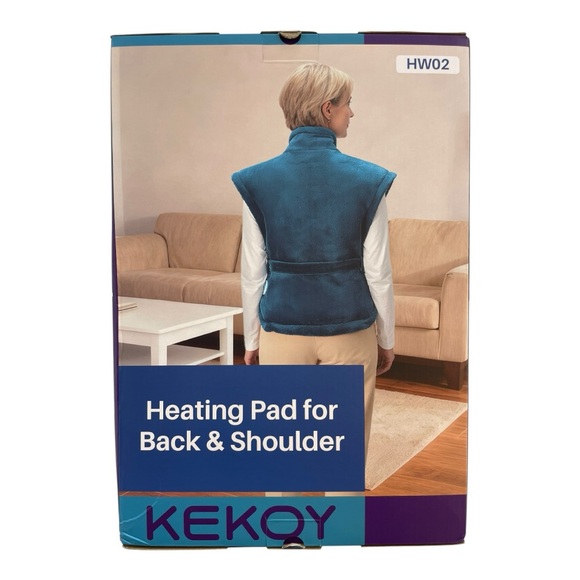 kekoy Other - Kekoy Heating Pad for Full Body Pain Relief 24x40 Heating Pad HW02A Gray NEW